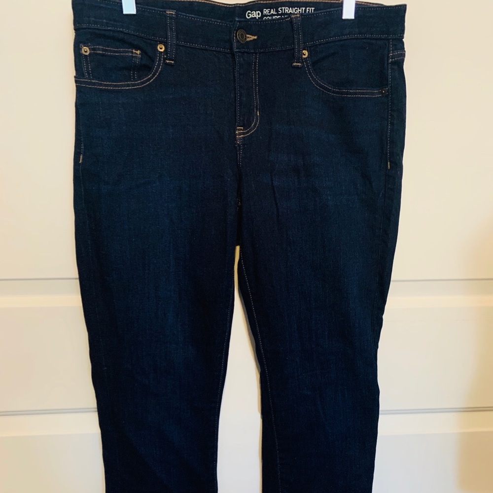Gap real straight jeans - Size 12